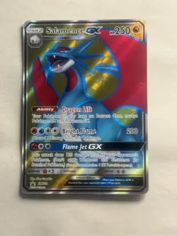 Salamence GX SM139 Full Art Pokemon Black Star Promo Standard Size Card - Image 1