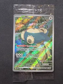 *SEALED* Snorlax 051 - Scarlet & Violet 151 Pokemon Center Stamped Promo - Image 1