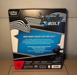 Pokemon Black Bolt Binder Collection Brand New *Ships Same Day* - Image 2