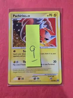 2008 Pokemon Diamond and Pearl Majestic Dawn #43 Pachirisu, UC, NF/H, cd9 - Image 3