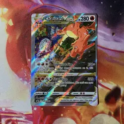 Charizard VSTAR SWSH262 - NM - Miscut / OC Error + Print Dot - Pokemon Promo - Image 1