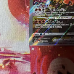 Charizard VSTAR SWSH262 - NM - Miscut / OC Error + Print Dot - Pokemon Promo - Image 2