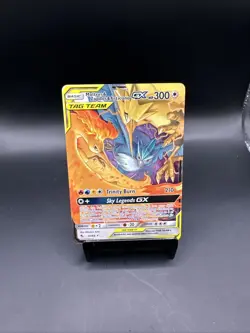 Pokemon TCG Moltres Zapdos Articuno GX 44/68 Hidden Fates NM/Mint Condition - Image 1