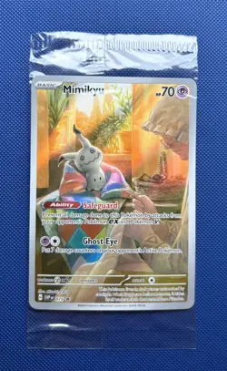 Mimikyu - SVP075 - Pokemon Center Exclusive Promo Pokemon TCG Sealed - Image 1