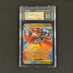 Pokemon TCG - Mega Lucario EX (CGC Pristine 10) 077/132 Holo (2025) - Image 1