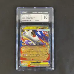 CGC 10 Gem Mint Mega Latias Ex #11 Black Star Promo Pokemon - Image 1