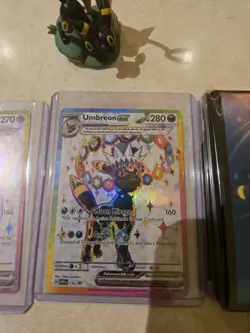 Pokemon Prismatic Evolutions Premium Figure Collection Promo, Sleeve, Fig, Pin - Image 3
