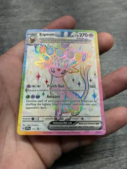 Espeon EX 175 Black Star Promo Prismatic Evolutions Pokemon * - Image 2