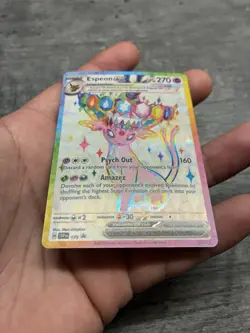 Espeon EX 175 Black Star Promo Prismatic Evolutions Pokemon * - Image 3