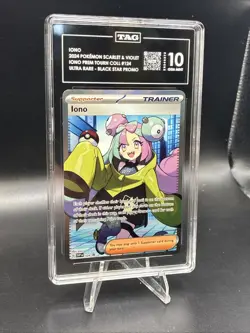 2024 POKEMON SVP EN-SV PROMO IONO PREMIUM TOURNAMENT COLLECTION TAG 10 - Image 2