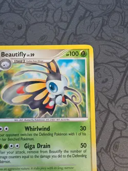Pokemon: Beautifly #19/130 Rare Non-holo Diamond and Pearl 2007 - NM+/MINT -I173 - Image 4
