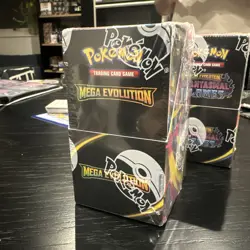 Pokemon TCG Mega Evolution Half Booster Box (18 Packs) Sealed - Image 1