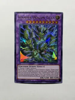 Thunder Dragon Titan MP19-EN182 2019 Gold Sarcophagus Tin Mega Pack 1st Edition - Image 1