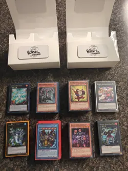 Yugioh HAT Format x4 Decks - Baby Raccon, Ninja Dino, Gishki & Battlin Boxer - Image 1