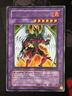 Elemental Hero Phoenix Enforcer DP05-EN012 1st Edition Rare LP - Image 3
