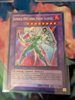 Elemental Hero Shining Phoenix Enforcer LCGX 1st LP Yugioh - Image 1