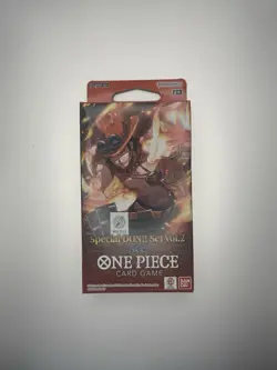 One Piece Card Game Special DON!! Set Vol. 2 Ace NEW FACTORY SEALED IN HAND - Image 1