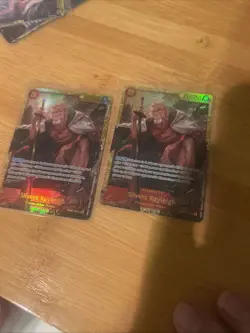 Silvers Rayleigh OP08-118 SEC - One Piece CCG - Two Legends- English LOT OF 2 - Image 1