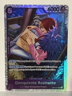 Donquixote Rosinante SR OP10-072 Royal Blood NM One Piece Fast Ship - Image 1