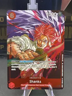 One Piece TCG Shanks P-083 Event Pack Promo - Image 1