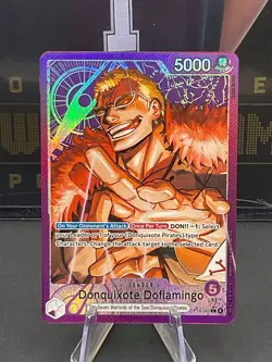 Donquixote Doflamingo Leader ( ALT ART ) OP14-060 One Piece TCG English - Image 1