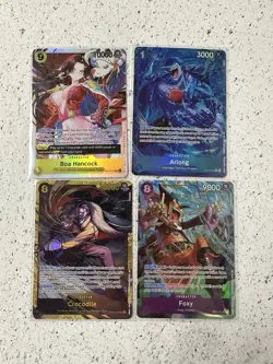 One Piece TCG English Lot (4) - NM HITS ONLY - Image 1