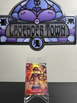 One Piece TCG Monkey D Luffy ST10-006 SR Treasure Booster Set Promo SEALED - Image 1