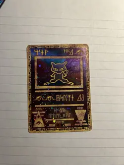 Pokemon TCG Ancient Mew Holo Promo Card Near Mint Condition Pack Fresh ! - Image 1