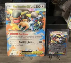 Mega Kangaskhan Ex - MEP025 - Oversized Jumbo Promo Card and Small Card Normal - Image 1