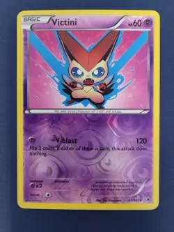 Victini 43/101 Noble Victories Reverse Holo Rare Pokemon Card LP-NM - Image 1