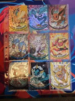 Pokemon Topps Card holo bundle, movies, puzzle. 150+cards - Image 1
