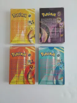Pokemon trading card Game Theme Decks Gym Heroes 4 Empty Boxes - Image 3