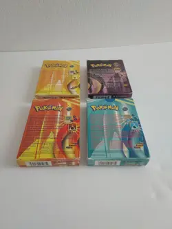 Pokemon trading card Game Theme Decks Gym Heroes 4 Empty Boxes - Image 4