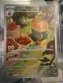Appletun 211/191 Sv08: Surging Sparks Illustration Rare Pokemon Card NM/M - Image 2