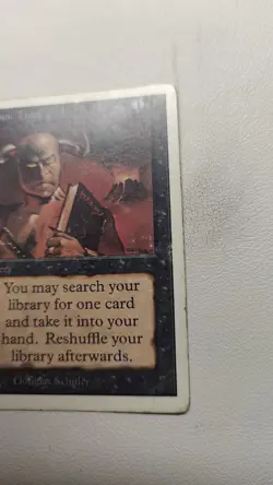 MTG Demonic Tutor 2nd Edition Unlimited Card, 1993 Magic the Gathering - Image 4