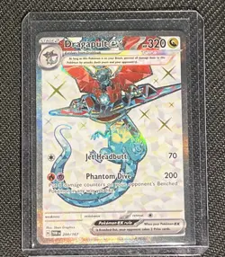 Pokemon Trading Card TCG Dragapult EX Art Holo 200/167 Nintendo 2024 - Image 1