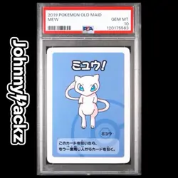 Pokemon TCG - PSA 10 Mew Old Maid 2019 Gem Mint Card - Babanuki Dr Ooyama Art - Image 1