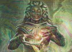 Foil Elvish Mystic - Commander Masters | MTG Card - Image 2