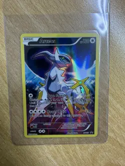 Arceus XY116 Black Star Promo Full Art Pokemon Card NM - Image 1