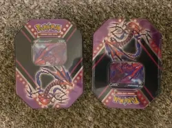 Pokemon Eternatus V Powers Tin Trading Card Game 4 Booster Packs Set NEW SEALED 820650807794 - Image 1