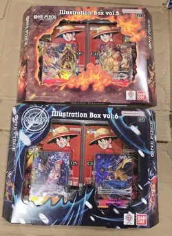 One Piece Card Game: Illustration Box Vol.5 and Vol.6 IN HAND Ships Today. - Image 1