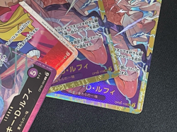 One Piece Card Game TCG OP05-119 SEC Monkey D Luffy 4 pieces Bandai Japan Prism - Image 3