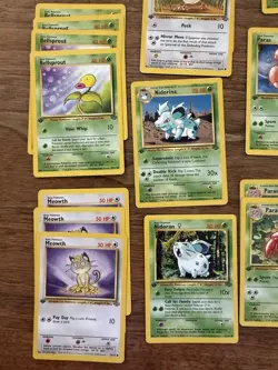 *LOT* Pokemon TCG 41 Cards Jungle/Fossil All 1st Edition-Played-See Description - Image 3