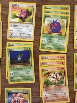 *LOT* Pokemon TCG 41 Cards Jungle/Fossil All 1st Edition-Played-See Description - Image 4