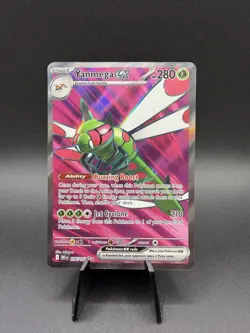 Pokemon TCG Yanmega EX Full Art Rare Card 206/182 SV10 Destined Rivals - Image 1