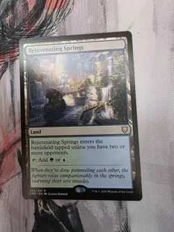 Rejuvenating Springs #354 Commander Legends CMR Magic: The Gathering - Image 1