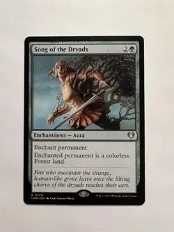 Song of the Dryads - MTG Commander Masters - NM - Image 1