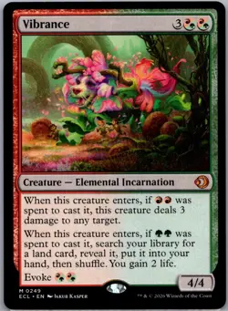 Vibrance (M) #249 Lorwyn Eclipsed MTG NM - Image 1