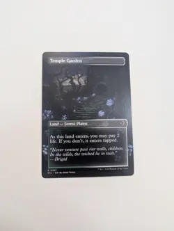 MTG - Temple Garden (Borderless) - Lorwyn Eclipsed NM/M Condition - Image 4