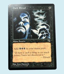 Dark Ritual, Tempest, NM Near Mint, Magic: The Gathering MTG - Image 1